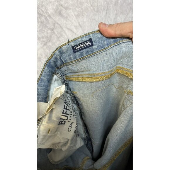 buffalo David Bitton jeans relaxed straight Driven Blue Jeans Men’s Size 34x34 - Picture 12 of 13